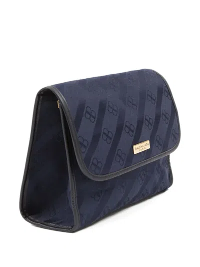 Pre-owned Balenciaga 1990s Monaco Bb Clutch Bag