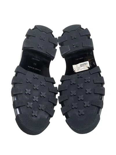 Pre-owned Balenciaga Stitch-detail Leather Derby Shoes