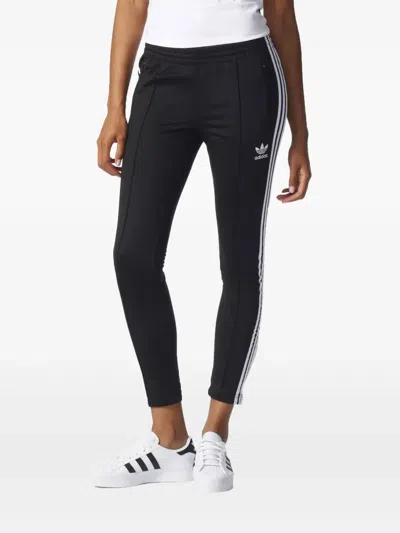 Adidas Originals Superstar Track Pants In Black