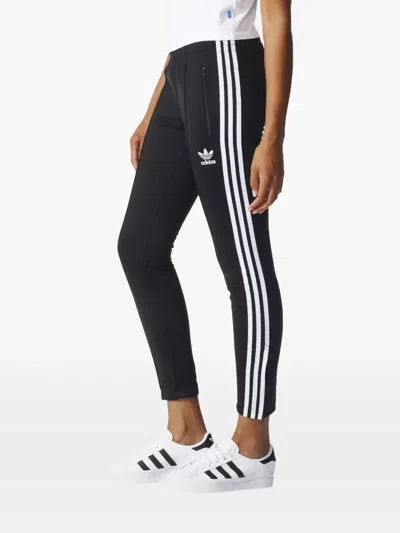 Adidas Originals Superstar Track Pants In Black