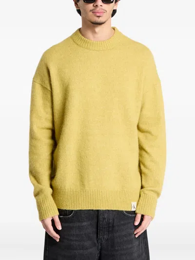 Calvin Klein Jeans Est.1978 Long-sleeve Jumper In Green