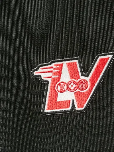 Pre-owned Louis Vuitton Logo-patch Stripe-detail Dress
