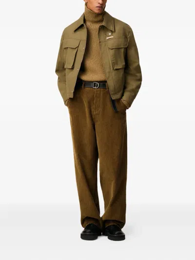 Ami Alexandre Mattiussi Cotton Jacket In Green