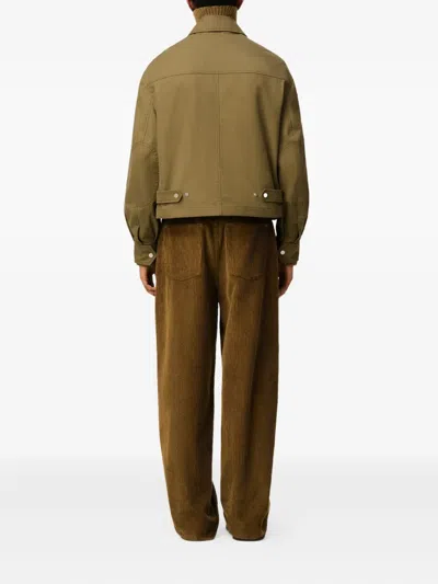 Ami Alexandre Mattiussi Cotton Jacket In Green