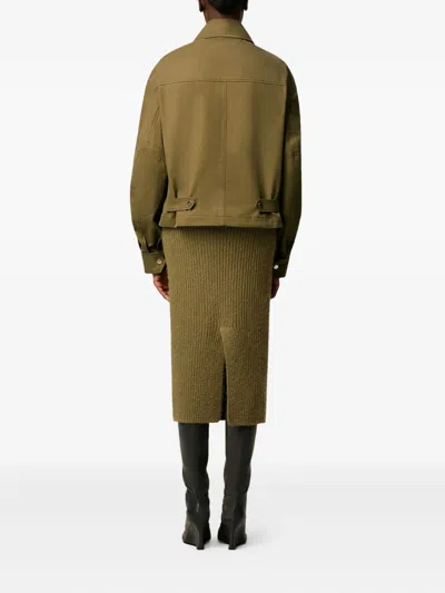 Ami Alexandre Mattiussi Cotton Jacket In Green