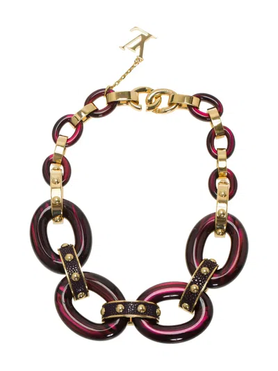 Pre-owned Louis Vuitton Gimme A Clue Necklace