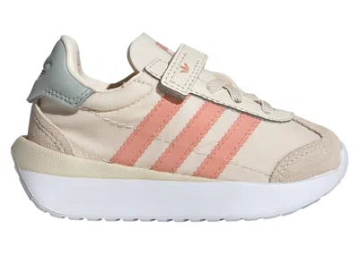 Pre-owned Adidas Originals Country Xlg Sneakers In Wonder White/wonder Clay/wonder Silver In Multi