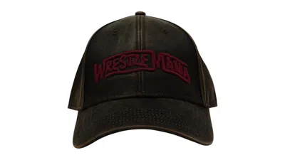 Pre-owned Travis Scott X Wwe Wrestlemania Hat In Black
