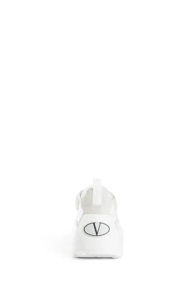 Valentino Two-tone Leather And Suede Gumboy Sneakers