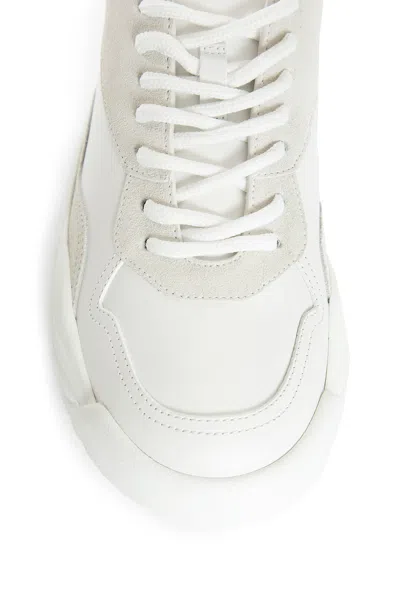 Valentino Two-tone Leather And Suede Gumboy Sneakers