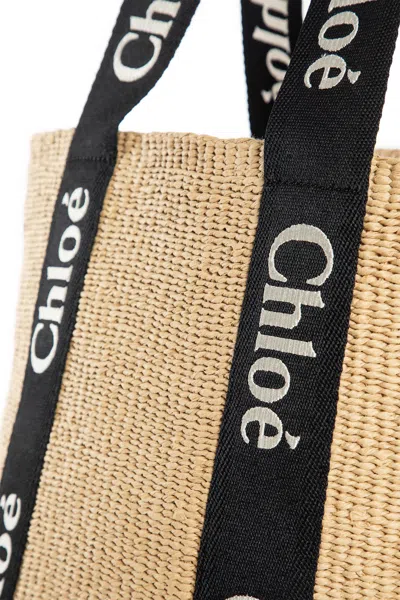 Chloé Large Woody Tote Bag