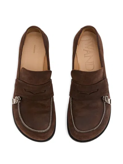 Jw Anderson J. W.anderson Biker Maccasin W In Brown