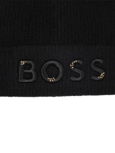 Bosswear リブ ビーニー In Black