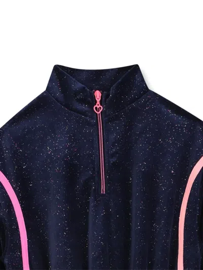 企领拉链连衣裙