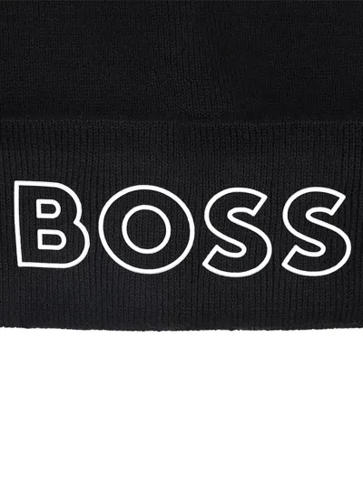 Bosswear ロゴ ビーニー In Black