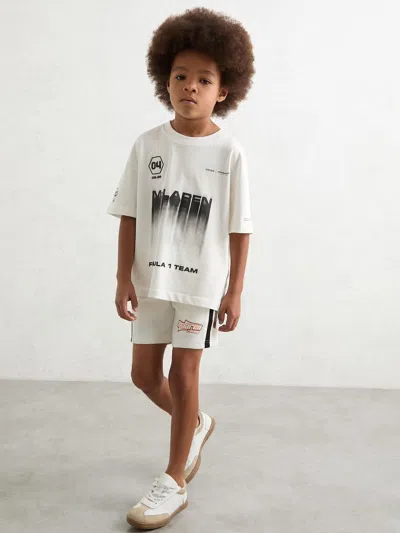 Reiss White Silverstone T-shirt In White