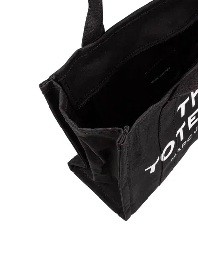Marc Jacobs The Tote Bag Large Canvas Tote In Black