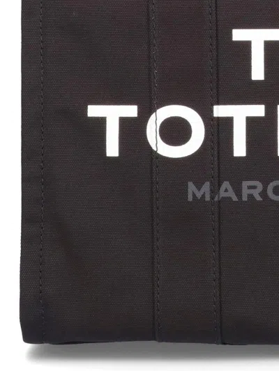 Marc Jacobs The Tote Bag Large Canvas Tote In Black