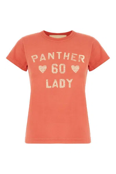 Valentino Panther Lady Graphic Print Crew Neck T-shirt