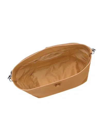 Longchamp M Le Roseau In Walnut Colour Hobo Bag