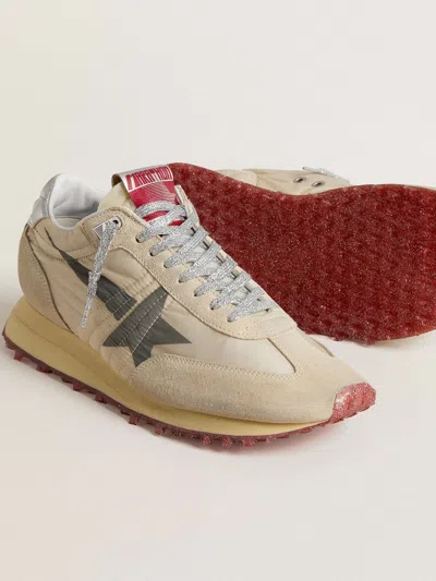 Golden Goose Deluxe Brand Marathon Lace-up Sneakers In Neutral