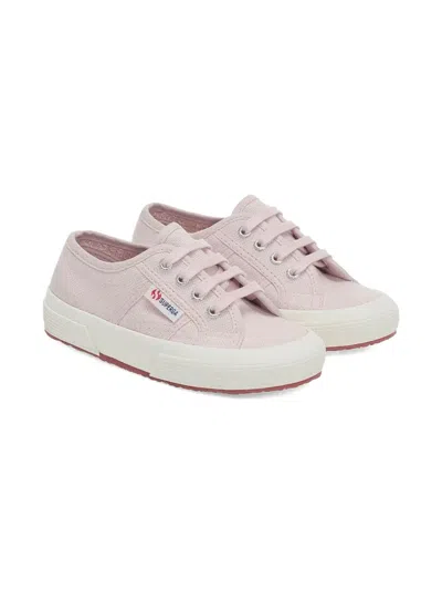 Superga 2750-jcot Lace-up Canvas Sneakers In Pink