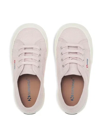 Superga 2750-jcot Lace-up Canvas Sneakers In Pink