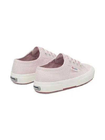 Superga 2750-jcot Lace-up Canvas Sneakers In Pink