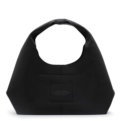 Marc Jacobs Black Leather The Sack Shoulder Bag In Black