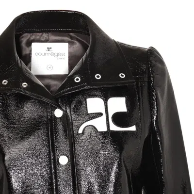 Courrèges Black Casual Jacket In Black