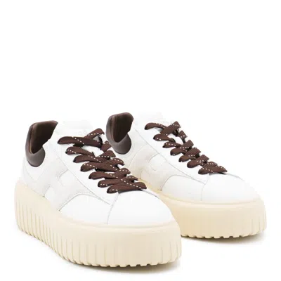 Hogan H-stripes Nappa Leather Sneakers Shoes