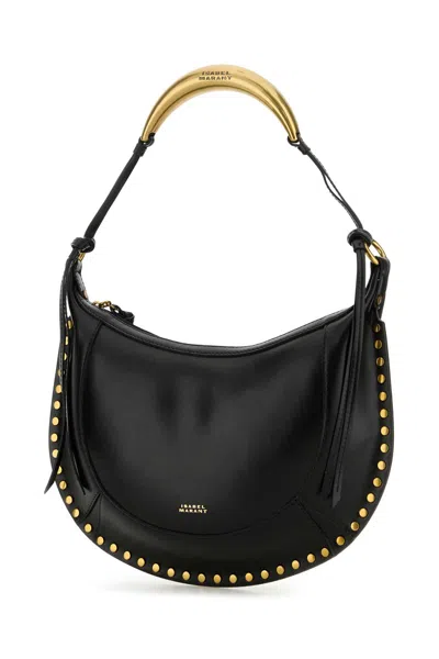 Isabel Marant Borsa A Spalla Naoko In Pelle Nera  Donna