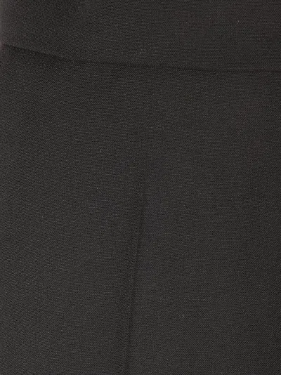 Max Mara Tailored Straight Leg Trousers In Black