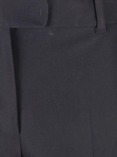 Max Mara Tailored Black Trousers In Black