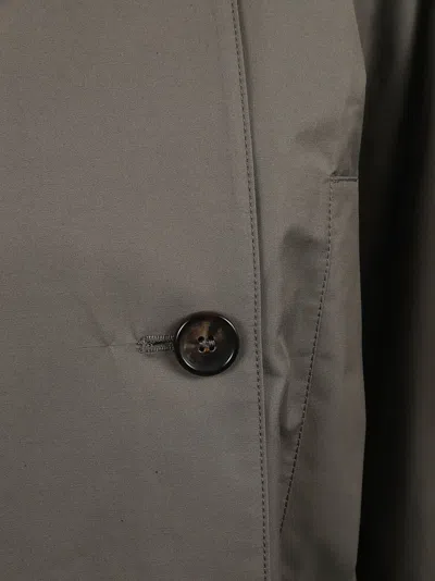 Max Mara Relaxed Double-breasted Coat With Large Buttons In Brown