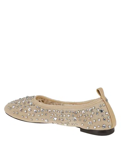 Tory Burch Rhinestone-embellished Flat Shoes With Soft Upper