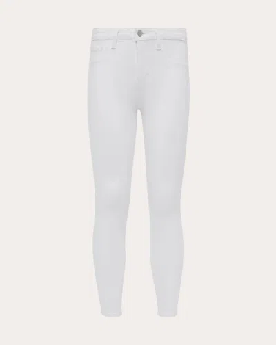 L'agence Margot High-rise Skinny Jean In Blanc In White