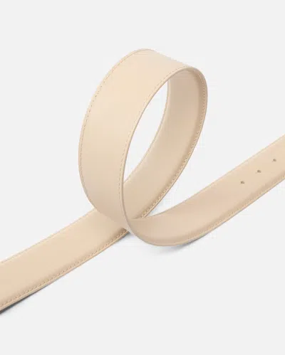 Pinko Love Birds High Leather Belt 4cm