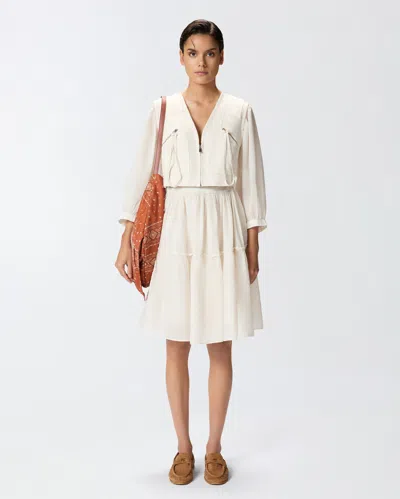 Pinko Two-piece-effect Mini Dress With Relaxed-fit Skirt