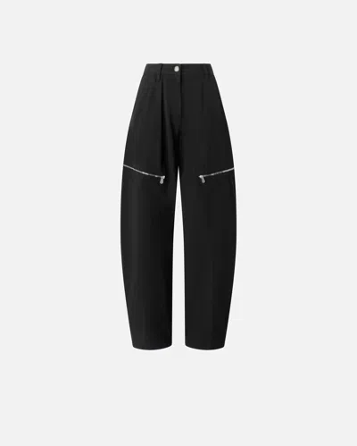 Pinko Balloon Trousers With Mid-thigh Zip