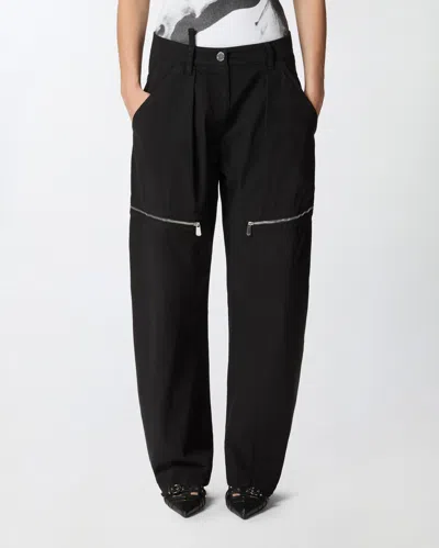 Pinko Balloon Trousers With Mid-thigh Zip