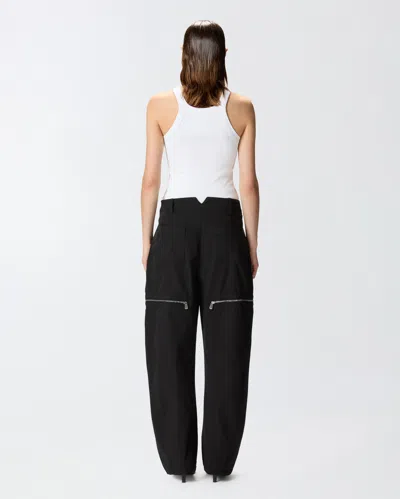 Pinko Balloon Trousers With Mid-thigh Zip