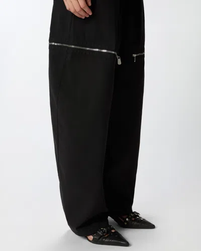 Pinko Balloon Trousers With Mid-thigh Zip