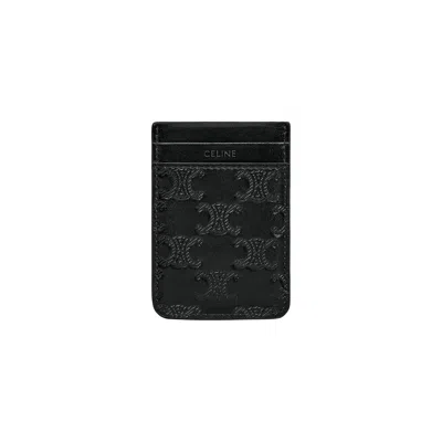 Pre-owned Celine Magnet Card Holder 'black' | Women's Size Onesize