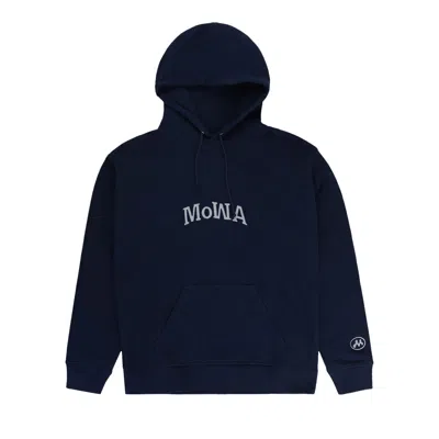 Pre-owned Mowalola Mowa Hoodie 'navy' | Blue | Women's Size L