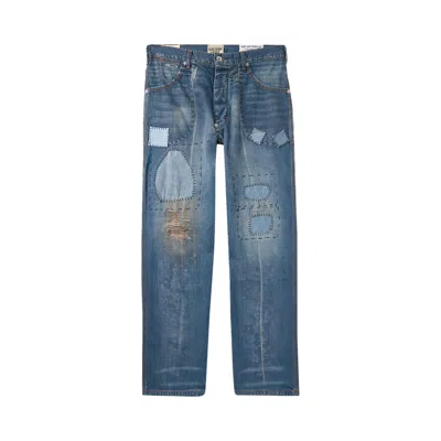 Pre-owned Gallery Dept. Bare Knuckle Pant 'indigo' | Blue | Men's Size 38