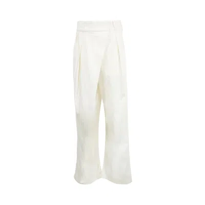 Pre-owned Loewe Wrap Jeans 'white' | Women's Size 34