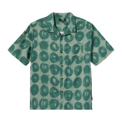 Pre-owned Stussy Hand Drawn Dot Shirt 'green' | Men's Size S