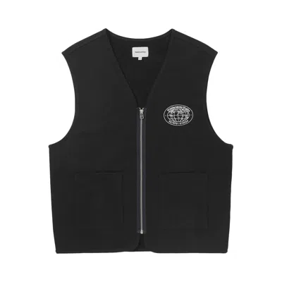 Pre-owned Thisisneverthat Zip Sweat Vest 'black' | Men's Size L