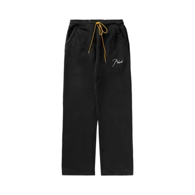 Pre-owned Rhude Sweatpant 'vintage Black' | Men's Size Xl